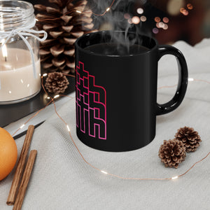 Faith 11oz Black Mug